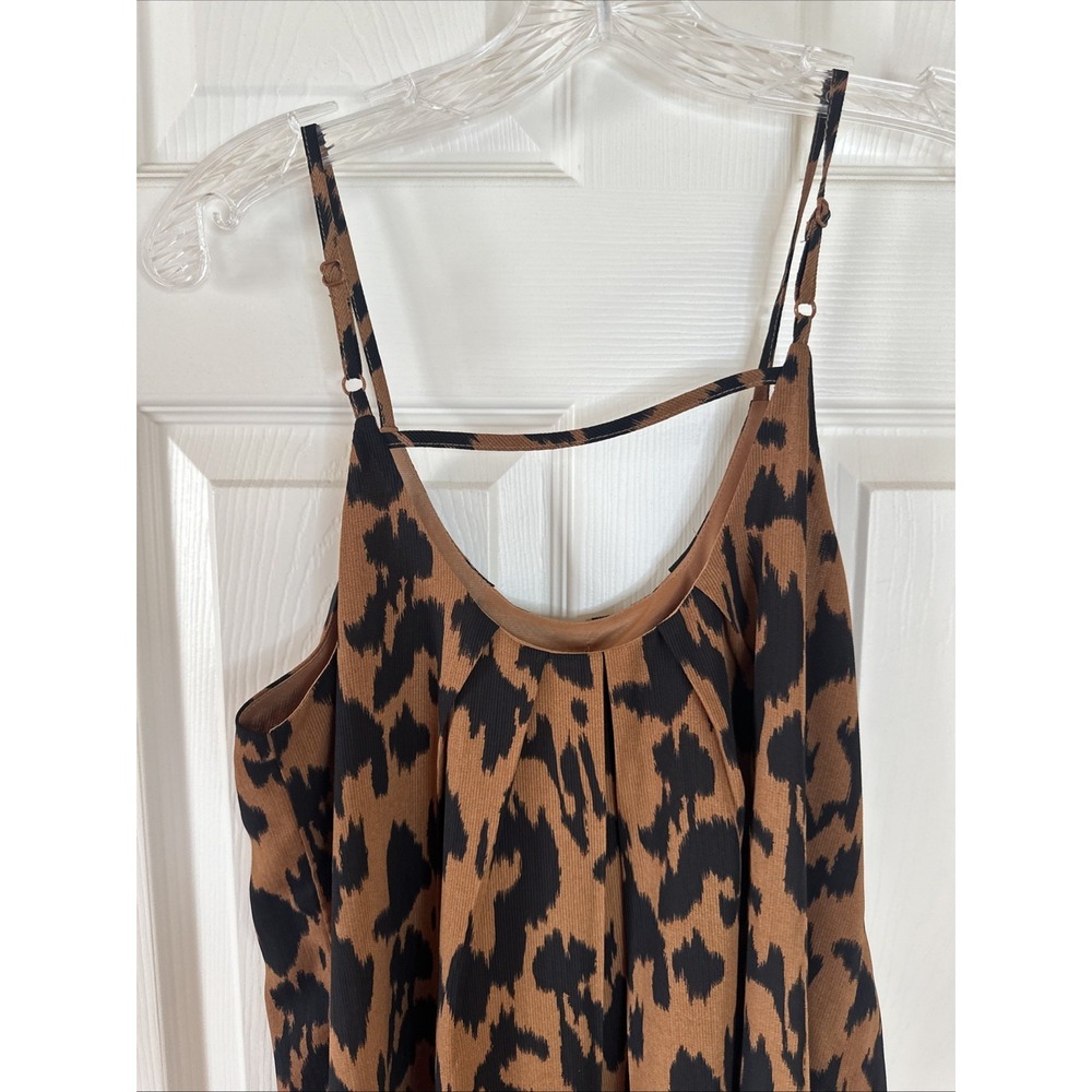 THML leopard Print‎ Slip Dress Maxi Sz Small - Picture 6 of 10